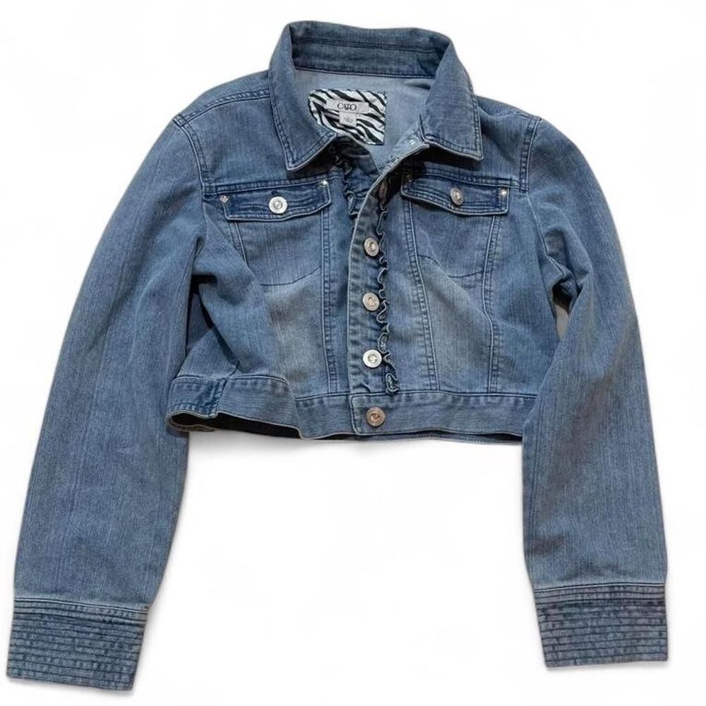 Cato Women's Blue and Silver Jacket